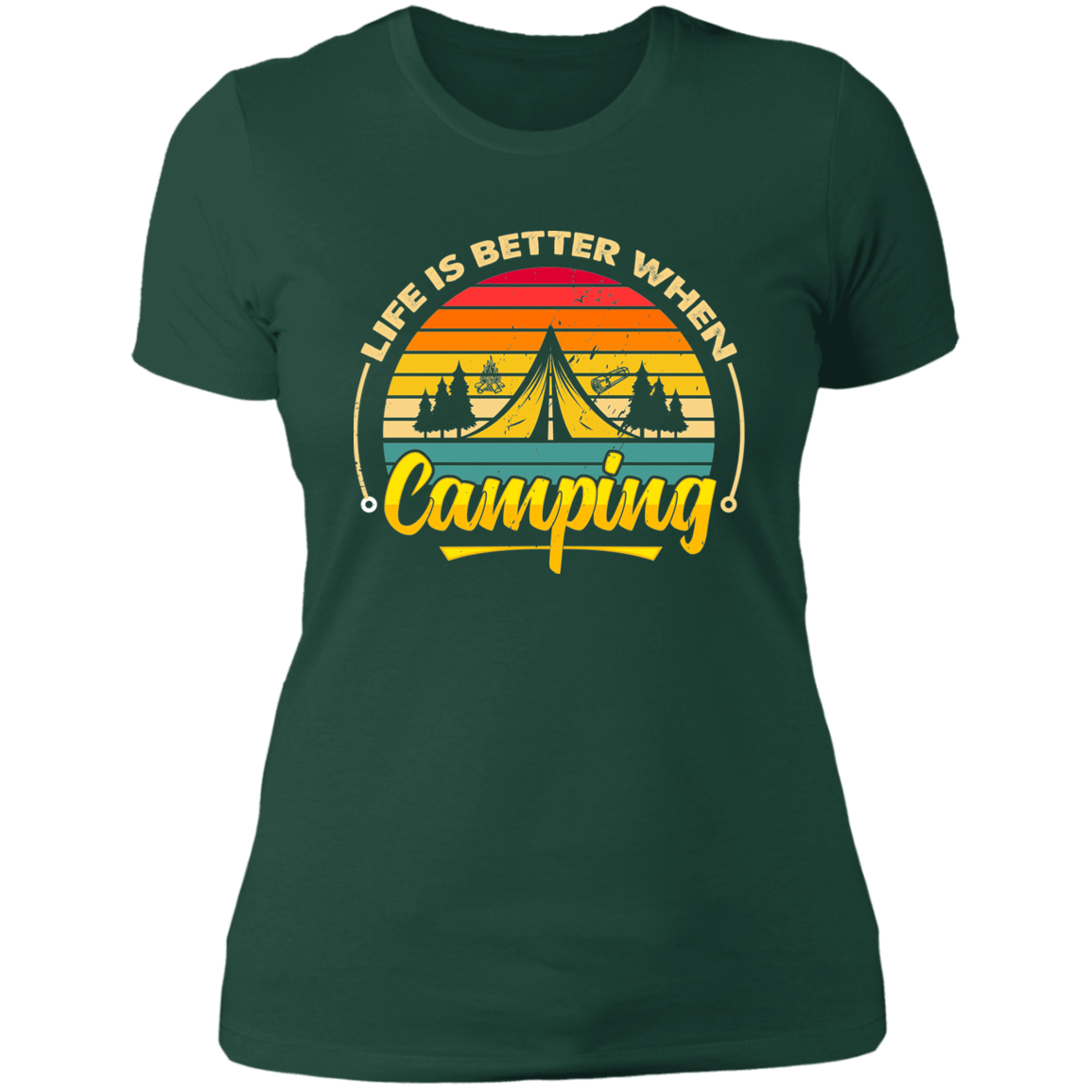 Ladies' Boyfriend T-Shirt_camping