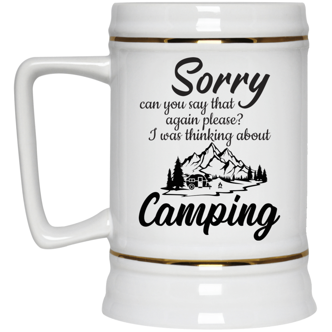 Beer Stein 22oz - Large Capacity Ceramic Mug