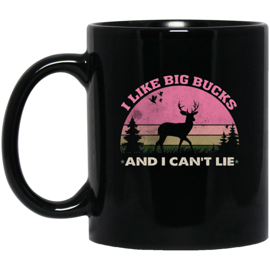 11oz black glass ceramic mug