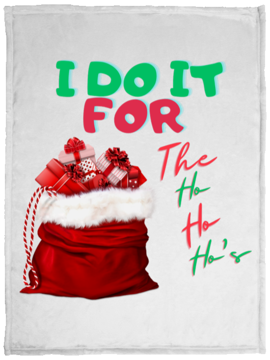 I Do It _ Cozy Plush Fleece Blanket - 30x40