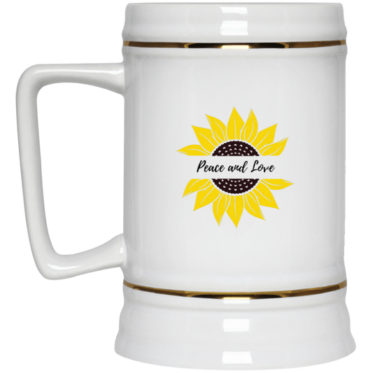 Peach and Love 22217 Beer Stein 22oz.