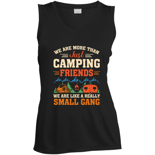 Untitled design Ladies' Sleeveless V-Neck Performance Tee_camping