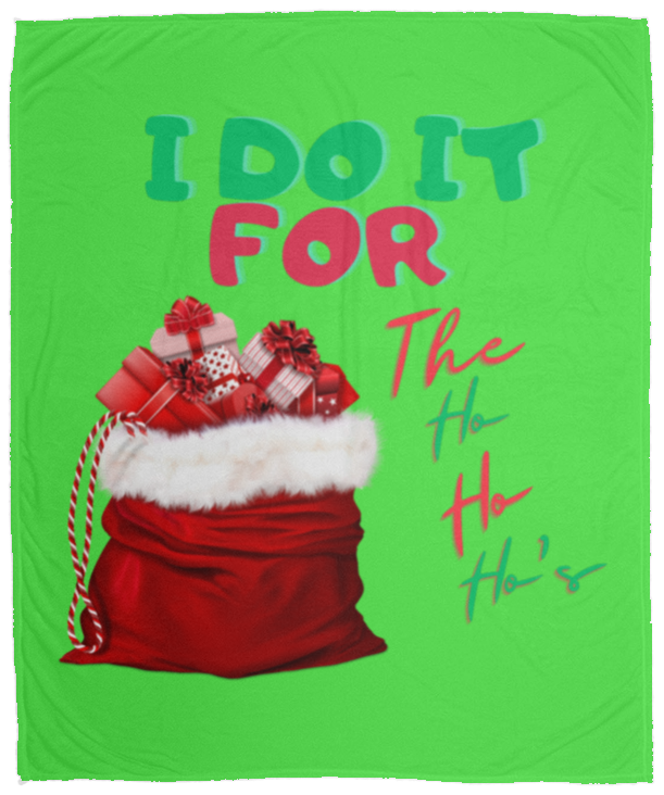 I Do It Cozy Plush Fleece Blanket - 50x60