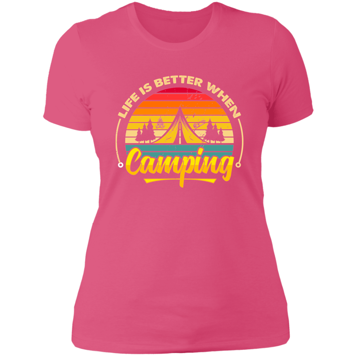 Ladies' Boyfriend T-Shirt_camping