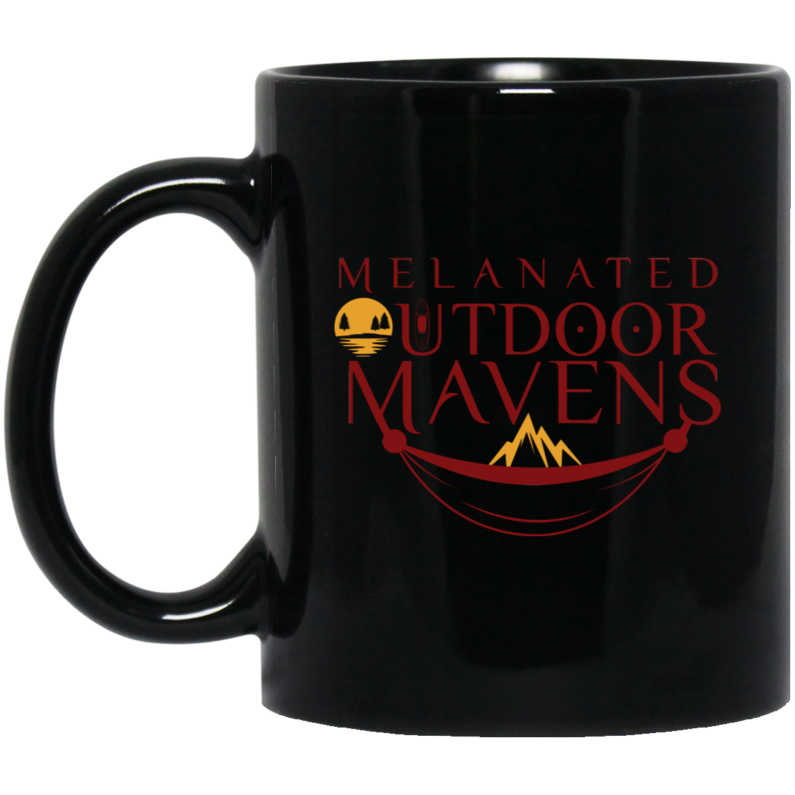 Logo transparent  11oz Black Mug