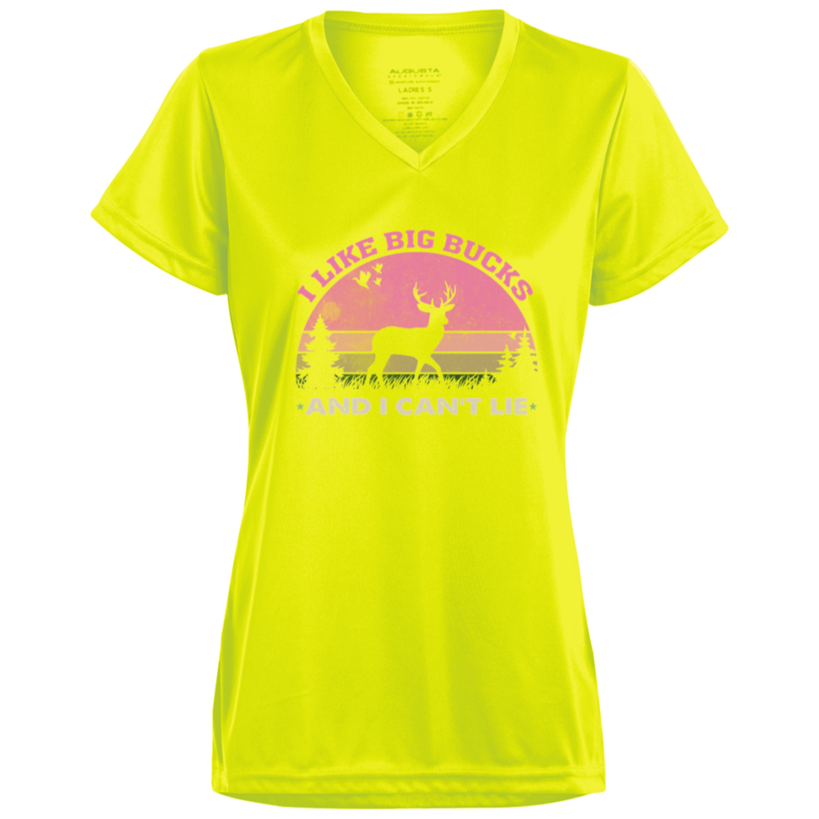 Ladies’ Moisture-Wicking V-Neck Tee