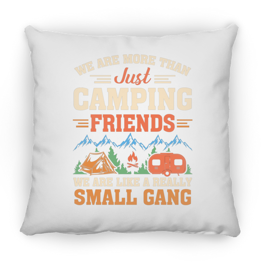 Untitled design Camping  Medium Square Pillow