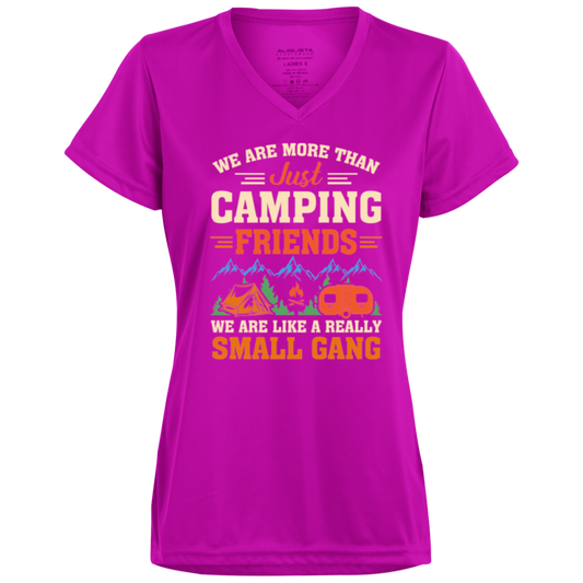 Ladies’ Moisture-Wicking V-Neck Tee